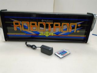 Robotron Marquee Game/rec Room Led Display Light Box
