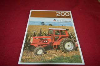 Allis Chalmers 200 Tractor Dealer Brochure Yabe20
