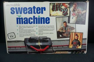 Vintage Bond Incredible Sweater Knitting Machine Afghans Patterns Instructions