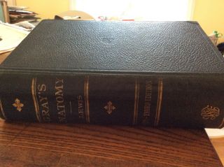 Vintage 1936 Gray’s Anatomy 23rd Edition Hardcover Henry Gray & Warren Lewis
