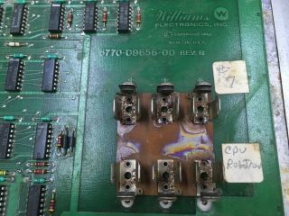 WILLIAMS JOUST STARGATE ROBOTRON CPU ROM SOUND arcade PCB board set 3