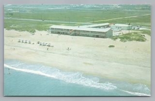 Outer Banks Motor Lodge Nags Head North Carolina Rare Vintage Postcard 1960s