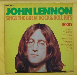 Beatles John Lennon Sings The Great Rock & Roll Hits Roots Lp Adam Viii 8108