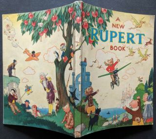 Rupert Annual 1945.  Not Inscribed Or Clipped.  Greycaine.  Book