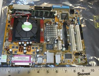 Merit Megatouch Asus K8n - Vm/s Replacement Motherboard - Good
