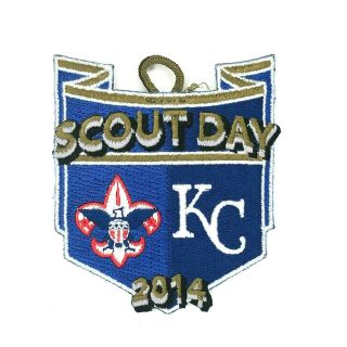 2014 Kansas City Royals Scout Day Heart Of America Council Patch Baseball Sports