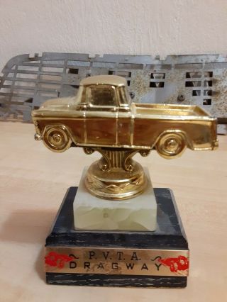 1955 - 56 - 57 Gmc Chevy Cameo Suburban Vintage Trophy
