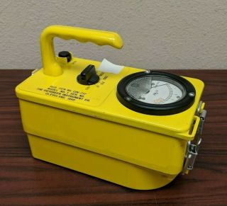 Vintage Victoreen Cdv - 717 Model 1 Geiger Radiation Survey Meter