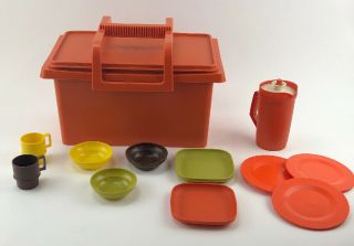 Vintage Tupperware Child Toys Mini Harvest Serve - It,  Mug,  Bowls /basket