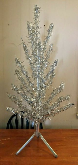 Vintage Craft House 4 Foot Aluminum Christmas Tree