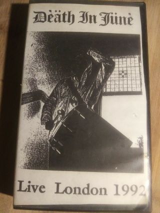 Death In June,  Live In London 1992 Vhs