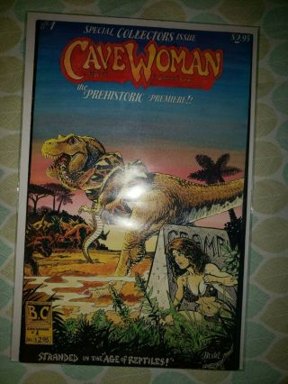Cavewoman 1 (basement Comics),  Hard To Find 1st Print,  Budd Root 1993