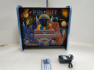 Williams Pinbot Pinball Head Led Display Light Box