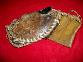 VINTAGE COOPER GM 12 GOALIE GLOVE TRAPPER FOR THE RIGHTY 2