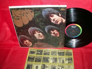 The Beatles Rubber Soul Lp Album Record Mono Shrink 1965