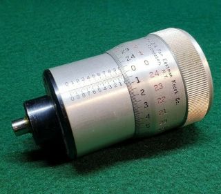 Vintage Brown & Sharpe Bench Micrometer Head No.  233
