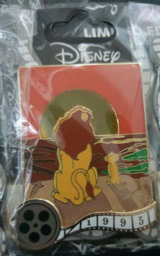Dsf Dssh Disney Oscar Winner Film 1995 The Lion King Mufasa & Simba Le 300 Pin