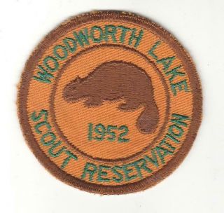 Camp Woodworth Lake 1952