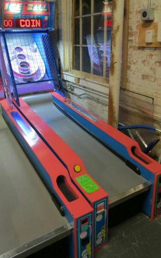 Ice Ball Skeeball Redemption Ticket Arcade Game Available