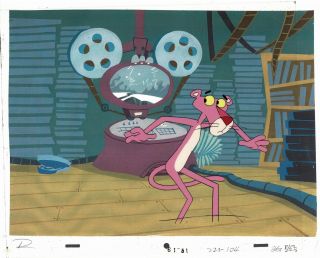 PINK PANTHER Production Animation Cel PNK243 2