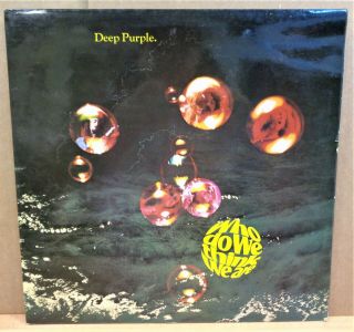 Deep Purple Who Do We Think We Are Uk Stereo Purple Lp Tpsa7508 A1u/b1u Insert