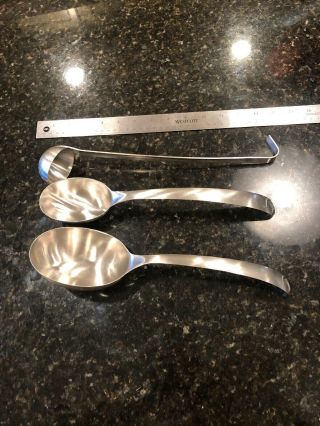 Set 3 18/8 Stainless Steel Measuring Scoops/ladles 1,  1/2 & 1/4 Cups