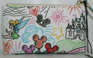 Dooney & Bourke Disney Parks Sketch Cosmetic Bag M0017597 Cinderella Shoe
