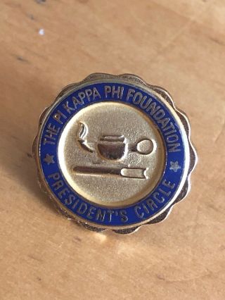 Vintage Pi Kappa Phi Foundation Presidents Circle Pin Back - Buy Multiples