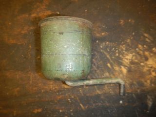 Vintage Delta Milwaukee Cast Iron Water Quench Pot Mount Arm For Bench Grinder