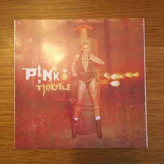 P Nk - Trouble.  7” Single.  Clear Vinyl.  Rare