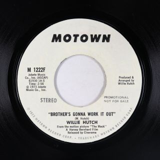 70s Soul Funk 45 - Willie Hutch - Brother 