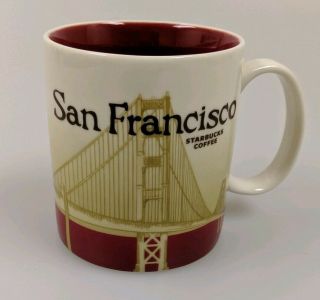 Starbucks Collector City Mug San Francisco 16oz