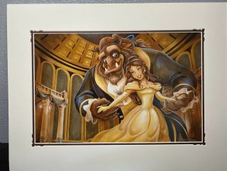 Disney Parks Ballroom Beauty And The Beast Deluxe Print By Darren Wilson