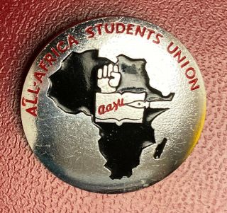 Aasu All Africa Students Youths Union Lapel Pin Badge Afrique Ghana
