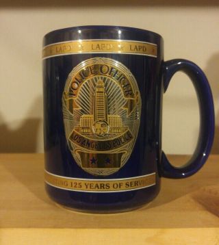 Low Angeles Police Department Large Coffee Mug