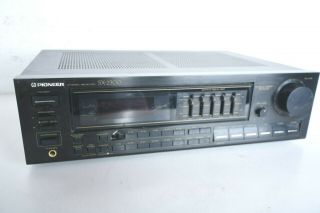 Vintage Pioneer SX - 2300 Stereo Receiver Graphic Equalizer 1980 ' s Phono 3
