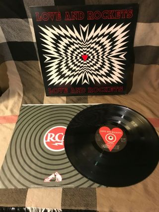 Love And Rockets Self - Titled Vinyl Lp Pre - Owned