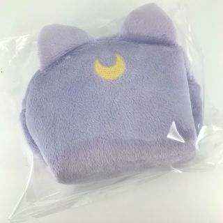 Sailor Moon Ichiban Kuji 2018 Luna Plush Pouch Bag Banpresto