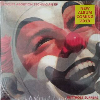 Butthole Surfers ‎– Locust Abortion Technician Ep 10 " Red Vinyl Ltd To 750