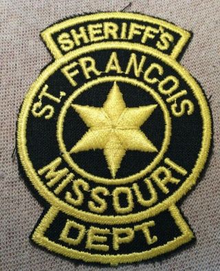 Mo St.  Francis County Missouri Sheriff Patch