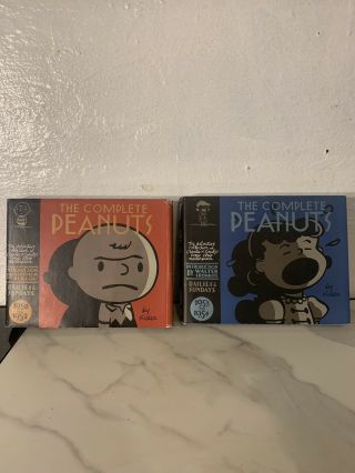 The Complete Peanuts 6 Book Set 1950 - 1962