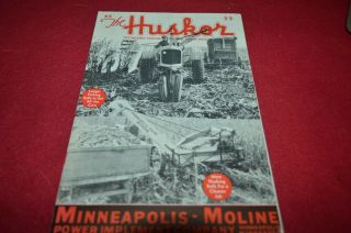 Minneapolis Moline Huskor Two Row Corn Picker Dealer Brochure Amil15 Ver4
