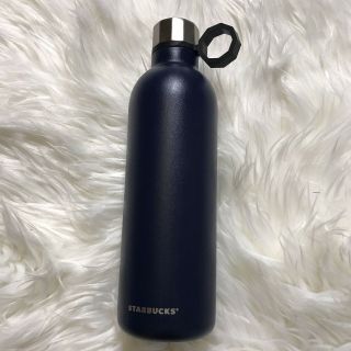 Starbucks Navy Blue Stainless Steel Insulated Water Bottle 20 Oz