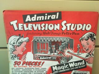 Admiral Television Studio Walt Disney ' s Peter Pan 1953 2