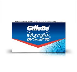 Gillete Wilkinson Sword Stainless Steel Double Edge Razor Blades