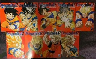 Dragon Ball Z Complete Manga Series 1 - 9 Vizbig Edition