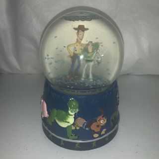 Disney Toy Story Music Snow Globe Rare/vintage