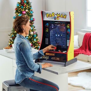 Home Arcade Machine — 3 - In - 1 Pac - Man,  Galaga & Galaxian — Fully Assembled