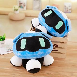 Overwatch Game Ow Mei Frozen Robot Toy Cosplay Prop Plush Doll Stuffed Pillow