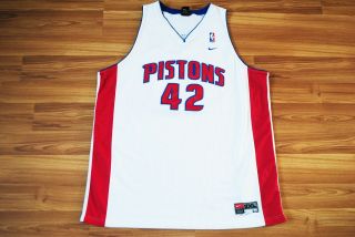 Jerry Stackhouse 42 Detroit Pistons Nba Nike Jersey Shirt Authentic Vintage Xxl
